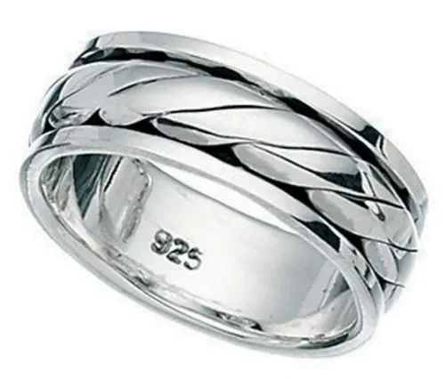 Bague  éclat éternel  en argent massif 925