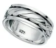 Bague  éclat éternel  en argent massif 925