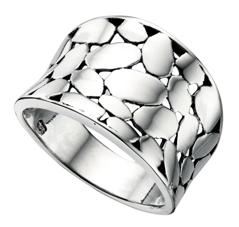 Bague volute en argent massif 925