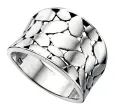 Bague volute en argent massif 925