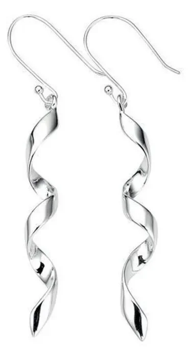 Mon-bijou - D3430 - Boucle d'oreille tendance en argent 925/1000