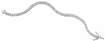 Bracelet zirconia en argent 925/1000