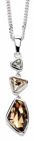 Collier céleste en argent 925 cristal swarovski®