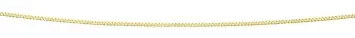 Mon-bijou - D3627 - Collier chaine chic plaqué or en argent 925/1000