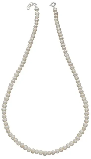 Mon-bijou - D3844p - Collier chic perle et en argent 925/1000