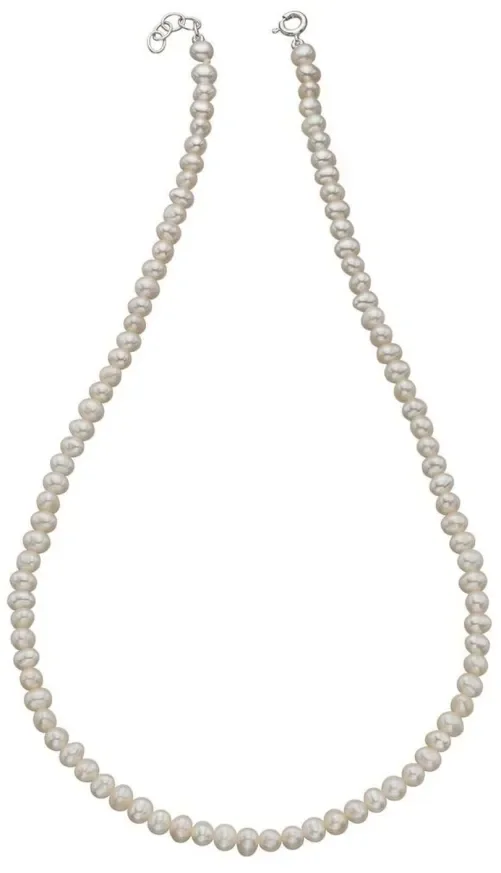 Mon-bijou - D3844p - Collier chic perle et en argent 925/1000