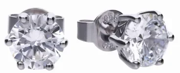 Mon-bijou - D5581 - Boucle d'oreille tendance en argent 925/1000