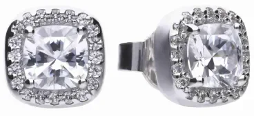 Mon-bijou - D5590 - Boucle d'oreille tendance en argent 925/1000