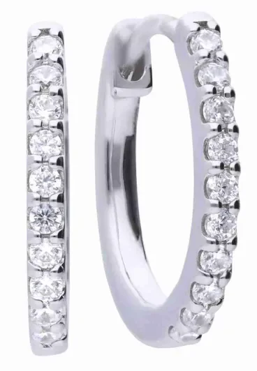 Mon-bijou - D5609 - Boucle d'oreille original en argent 925/1000