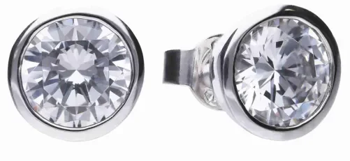 Boucles d oreilles argent 925 design abstrait et moderne