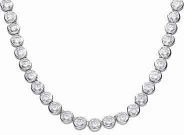 Mon-bijou - D4230c - Collier tendance en argent 925/1000