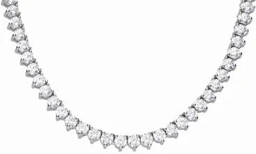 Mon-bijou - D4231 - Collier tendance de soirée en argent 925/1000