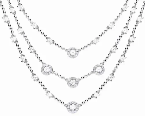 Mon-bijou - D4252 - Collier pour des grands évenements en argent 925/1000
