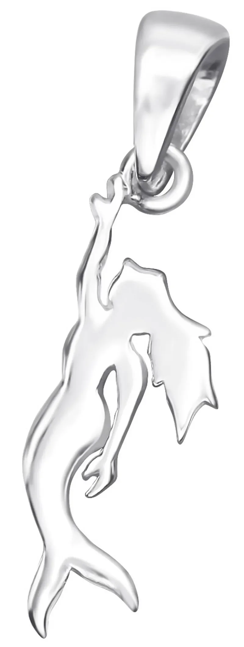 Collier sirène  chant des océans  en argent 925