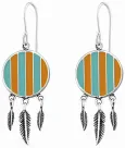 Créoles  éclat lunaire  en argent 925 - design moderne et épuré