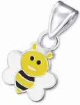 Collier abeille  mellifère  en argent 925