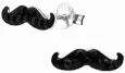 Boucles d oreilles moustache argent 925 ✨  bijou original homme et femme