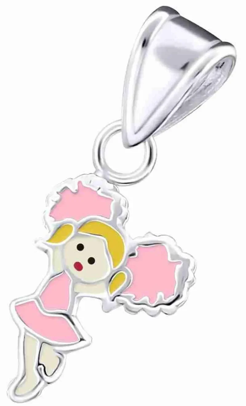 Collier pom-pom girl  cheer  en argent 925