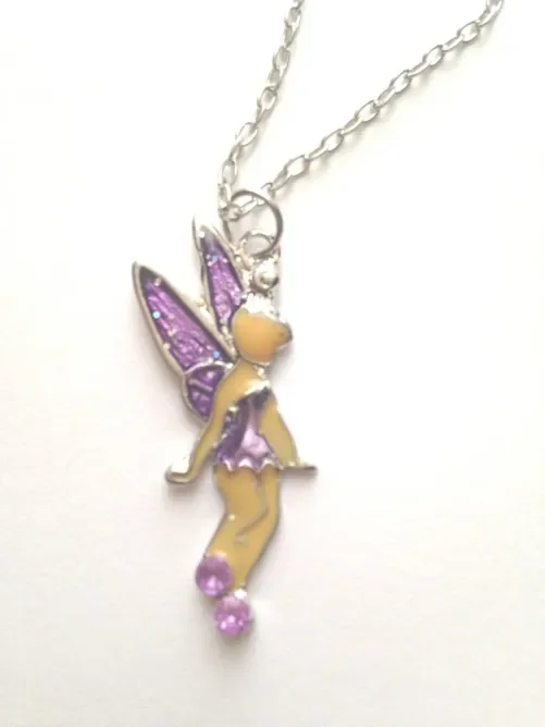 Collier fée  éclat de rêve  en acier inoxydable
