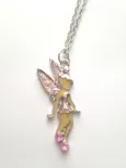 Collier fée  éclat de rêve  en acier inoxydable