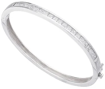 Bracelet chic zirconia en argent 925/1000