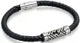 Bracelet homme  alliance urbaine  en acier inoxydable