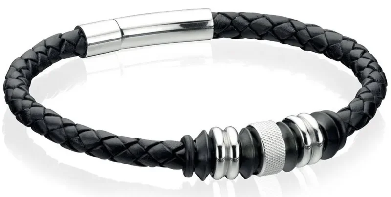 Bracelet  éclat d argent  en acier inoxydable 316l