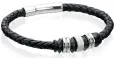 Bracelet  éclat d argent  en acier inoxydable 316l