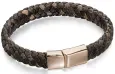 Bracelet chaîne  aura dorée  - acier plaqué or 18 carats