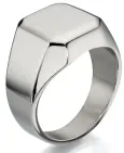Bague fine aria en acier inoxydable