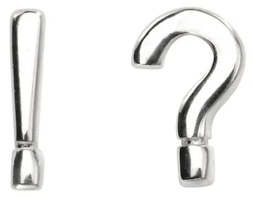 Mon-bijou - D960 - Boucle d'oreille original en argent 925/1000