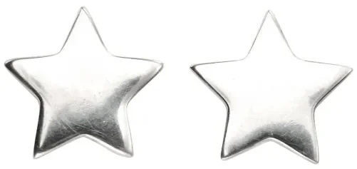 Mon-bijou - D963 - Boucle d'oreille étoile en argent 925/1000