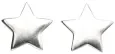 Boucles d oreilles étoile scintillante en argent 925