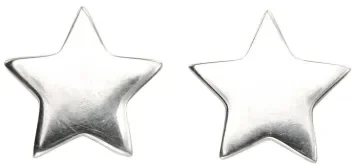 Mon-bijou - D963 - Boucle d'oreille étoile en argent 925/1000