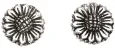 Boucles d oreilles fleur en argent 925 - floraison
