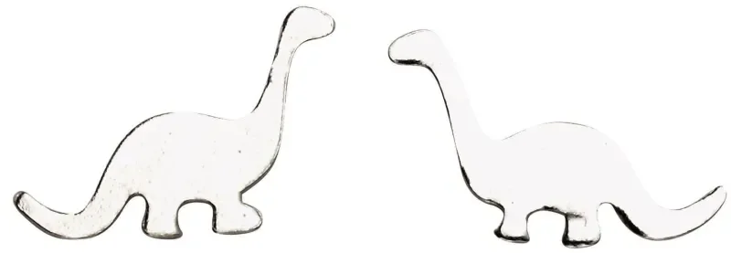 Boucles d oreilles boucles dinosaure en argent 925