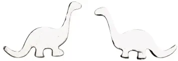 Mon-bijou - D967c - Boucle d'oreille dinosaure en argent 925/1000