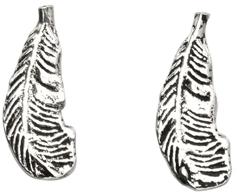 Boucles d oreilles pendantes plume en argent 925 - esprit bohème