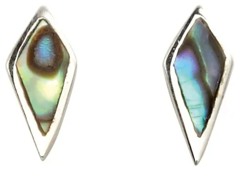 Mon-bijou - D983 - Boucle d'oreille émaille en argent 925/1000