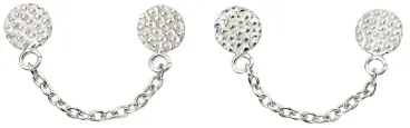 Mon-bijou - D992c - Boucle d'oreille chic en argent 925/1000