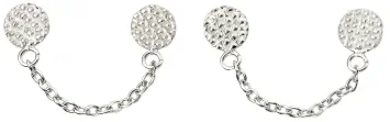 Mon-bijou - D992c - Boucle d'oreille chic en argent 925/1000
