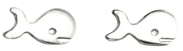 Mon-bijou - D997c - Boucle d'oreille baleine en argent 925/1000