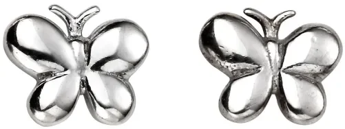 Mon-bijou - D2009c - Boucle d'oreille papillon en argent 925/1000