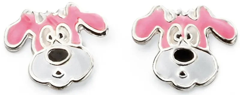 Boucles d oreilles chien  fidèle compagnon  en argent 925 ✨