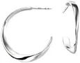 Boucles d oreilles boucles  éclat céleste  en argent 925 rhodié