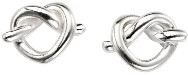Mon-bijou - D5399 - Boucle d'oreille cœur en argent 925/1000