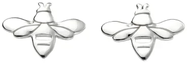 Mon-bijou - D5421 - Boucle d'oreille abeille en argent 925/1000