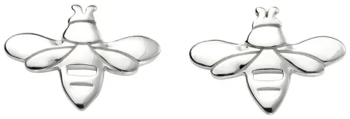 Mon-bijou - D5421 - Boucle d'oreille abeille en argent 925/1000