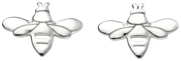 Mon-bijou - D5421 - Boucle d'oreille abeille en argent 925/1000