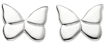 Mon-bijou - D5424 - Boucle d'oreille papillon en argent 925/1000